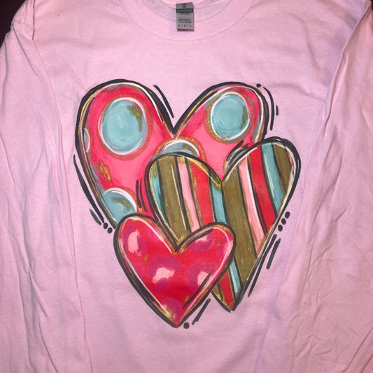 Hearts, Size Medium